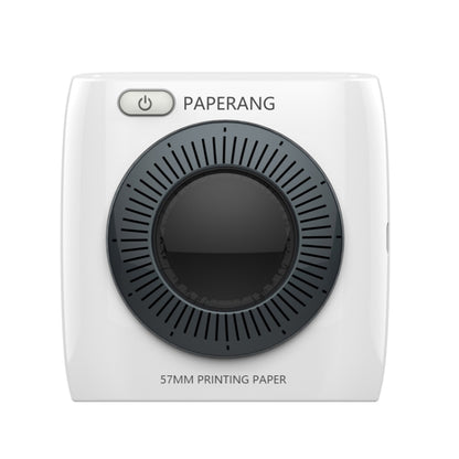 PAPERANG P2 เครื่องพิมพ์บลูทูธแบบพกพาโทรศัพท์ถ่ายภาพความร้อนเครื่องพิมพ์การเชื่อมต่อไร้สาย, P2 White