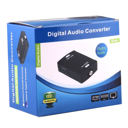 อินพุต Toslink แบบออปติคอลไปยังอะแดปเตอร์แปลงเสียงดิจิตอลเอาต์พุต RCA แบบโคแอกเซียล, Optical Toslink Input
