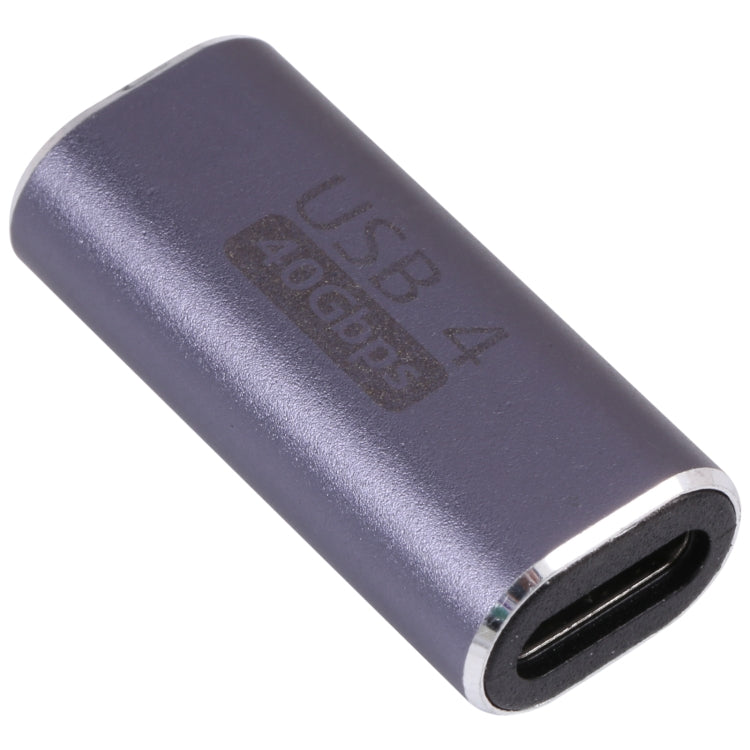 อะแดปเตอร์โลหะผสม USB-C / Type-C 4.0 หญิงถึงหญิงขนาด 40Gbps, Type-C 4.0 F to F