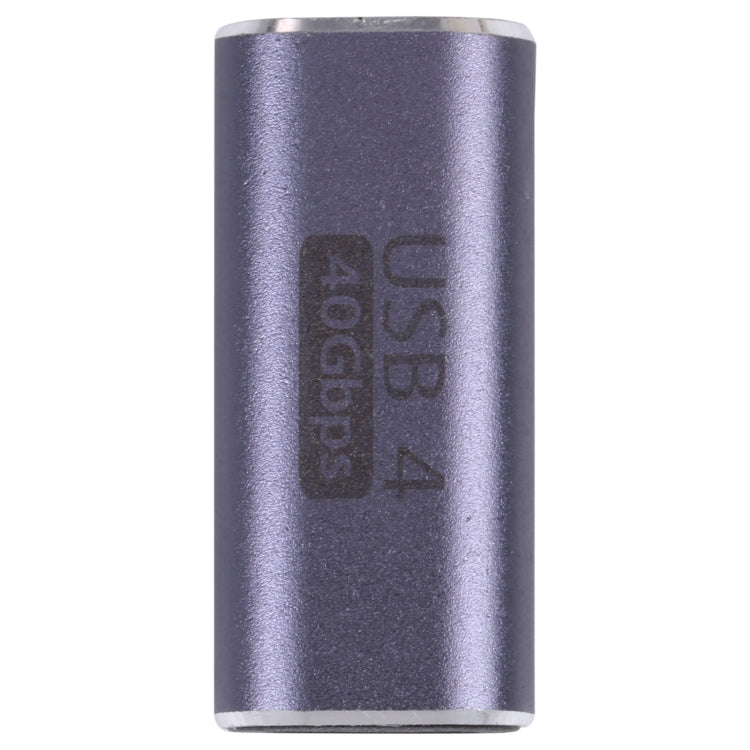 อะแดปเตอร์โลหะผสม USB-C / Type-C 4.0 หญิงถึงหญิงขนาด 40Gbps, Type-C 4.0 F to F