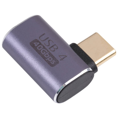 อะแดปเตอร์ข้อศอกชายกับหญิง USB-C / Type-C 40Gbps, Type-C 4.0 M to F Elbow 1