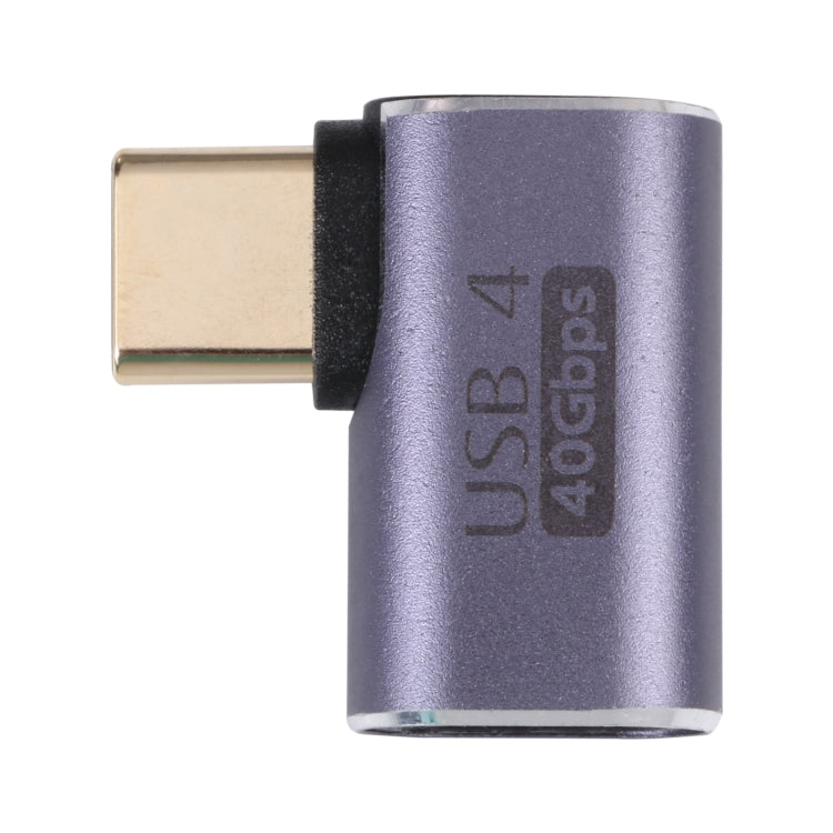อะแดปเตอร์ข้อศอกชายกับหญิง USB-C / Type-C 40Gbps, Type-C 4.0 M to F Elbow 1