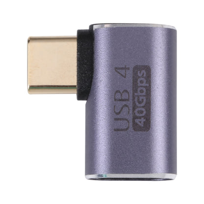 อะแดปเตอร์ข้อศอกชายกับหญิง USB-C / Type-C 40Gbps, Type-C 4.0 M to F Elbow 1