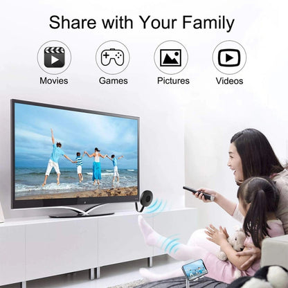 MiraScreen G2-4 Wireless WiFi Display เครื่องรับสัญญาณ Dongle HDMI Airplay Miracast DLNA 1080P HD TV Stick, G2-4