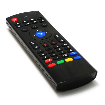 MX3 Voice Version 2.4GHz Fly Air Mouse คีย์บอร์ดไร้สายรีโมทคอนโทรลพร้อม Gyroscope