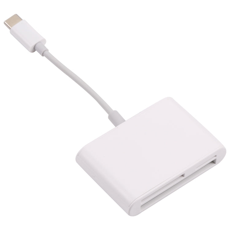 S-205 การ์ด CF 3 ใน 1 / การ์ด TF / เครื่องอ่านการ์ด SD สำหรับอุปกรณ์ USB-C / Type-C, S-205