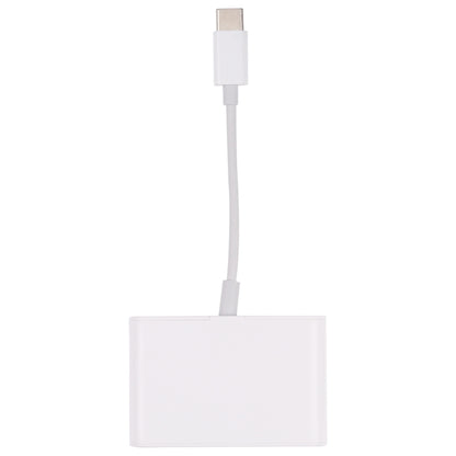 S-205 การ์ด CF 3 ใน 1 / การ์ด TF / เครื่องอ่านการ์ด SD สำหรับอุปกรณ์ USB-C / Type-C, S-205