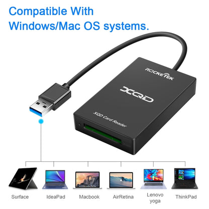 Rocketek CR311 USB3.0 เป็นเครื่องอ่านการ์ด XQD, USB3.0