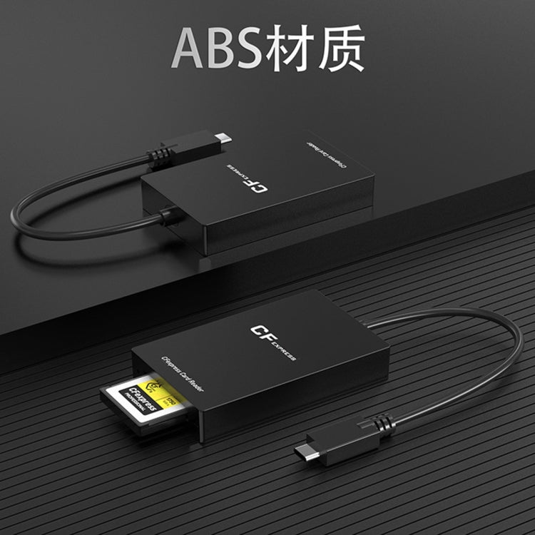 Rocketek CR315 USB3.1 Gen2 Type-C CFexpress Type B เครื่องอ่านการ์ด, CR315