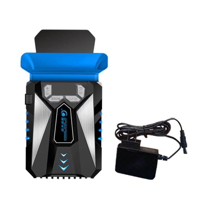 Ice Troll 5 COOLCOLD พัดลมระบายความร้อนแล็ปท็อปแบบพกพา Air Cooler ปรับความเร็วได้ประสิทธิภาพสูงพัดลมโน๊ตบุ๊ค Cooler Controller, AC 220V, AC 220V (Black)