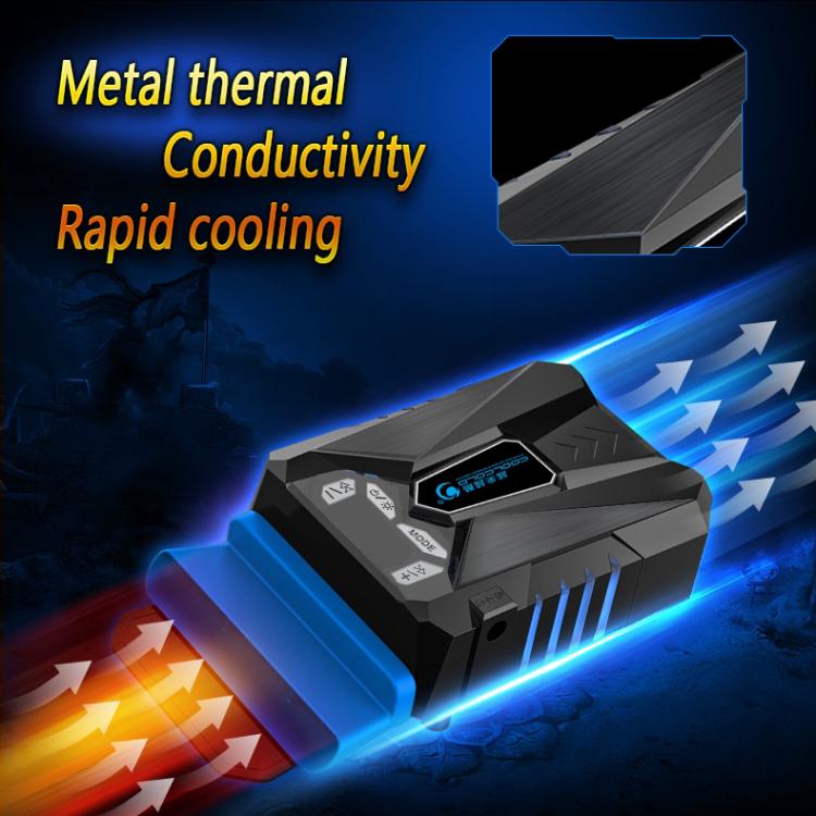 Ice Troll 5 COOLCOLD พัดลมระบายความร้อนแล็ปท็อปแบบพกพา Air Cooler ปรับความเร็วได้ประสิทธิภาพสูงพัดลมโน๊ตบุ๊ค Cooler Controller, AC 220V, AC 220V (Black)