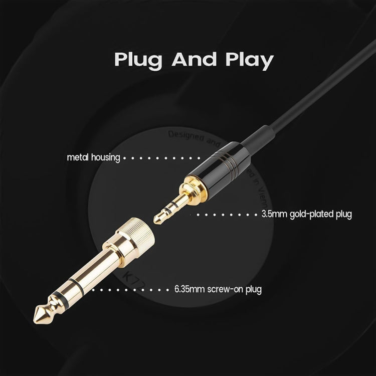 ZS0225 สายสัญญาณเสียงหูฟังสำหรับ AKG Q701 / Pioneer HDJ-2000