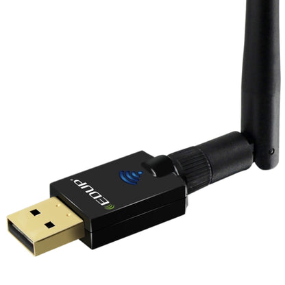 EDUP EP-DB1607 600Mbps 2.4GHz และ 5GHz Dual Band Wireless Wifi USB 2.0 อะแดปเตอร์อีเทอร์เน็ตการ์ดเครือข่าย, EP-DB1607