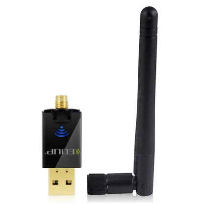 EDUP EP-DB1607 600Mbps 2.4GHz และ 5GHz Dual Band Wireless Wifi USB 2.0 อะแดปเตอร์อีเทอร์เน็ตการ์ดเครือข่าย, EP-DB1607