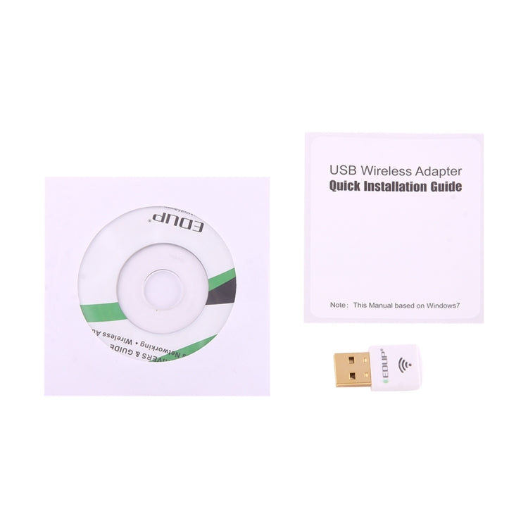 EDUP EP-AC1619 Mini Wireless USB 600Mbps 2.4G / 5.8Ghz 150M + 433M Dual Band WiFi การ์ดเครือข่ายสำหรับ Nootbook/แล็ปท็อป/PC, EP-AC1619 600Mbps (White), EP-AC1619 600Mbps (Black)