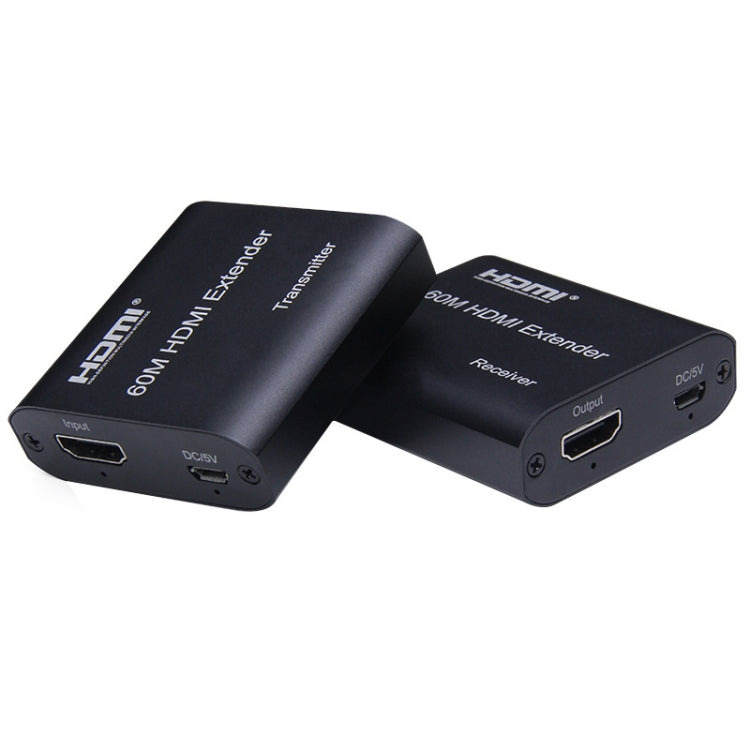 BOWU BW-HE60U 60 ม. HDMI to RJ45 Network Extender, 1080P 60m
