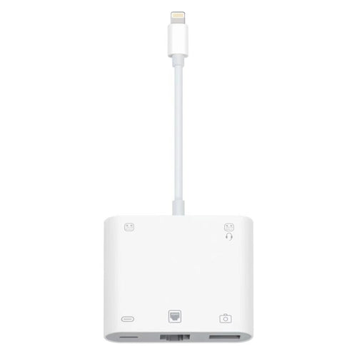 S-330 5 in 1 8 Pin Male ถึง 8 Pin / USB3.0 / RJ45 / 3.5 มม. อะแดปเตอร์หญิง, S-330