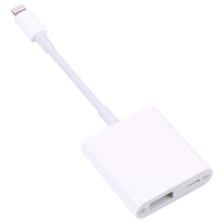2 in 1 8 Pin ชายถึง 8 Pin / USB3.0 อะแดปเตอร์กล้องหญิง, 2 in 1 8 Pin to USB Adapter