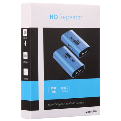 Z08 อะแดปเตอร์ HDMI USB-C / Type-C 8K 3 ใน 1, Z08