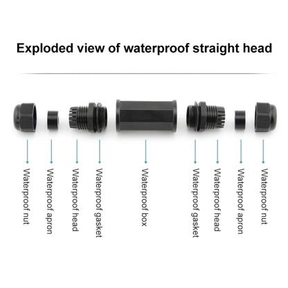 RJ45 กันน้ำ Connector Double Head Lan Coupler Adapter, RJ45 Waterproof Coupler