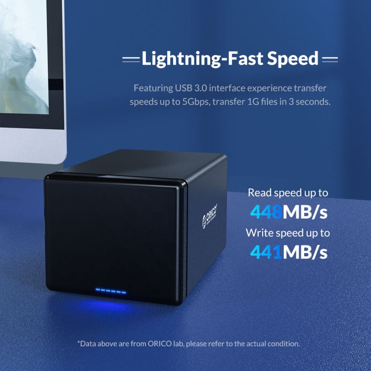 ORICO NS500U3 กล่องใส่ฮาร์ดไดรฟ์ USB 3.0 ขนาด 3.5 นิ้ว 5 ช่อง, NS500U3