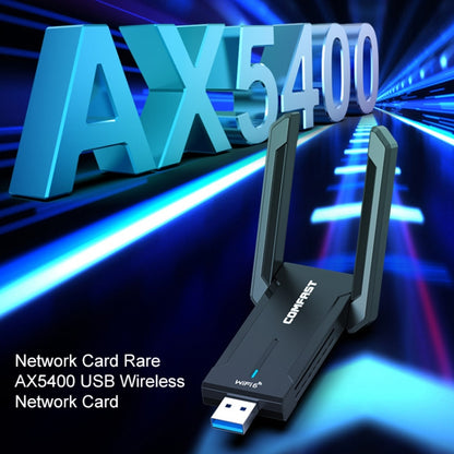 COMFAST 972 AX 5400Mbps WiFi 6 ฟรีไดรฟ์ USB การ์ดเครือข่ายไร้สาย, CF-972AX