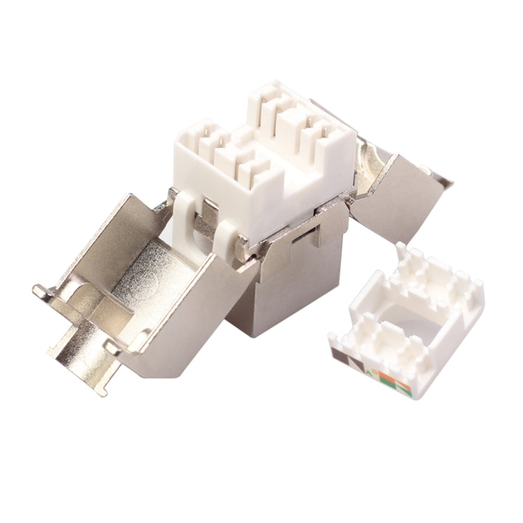 CAT6 โมดูลคลาส 6 โลหะผสมสังกะสีโล่แม่บล็อก 1208XHC6, CAT6