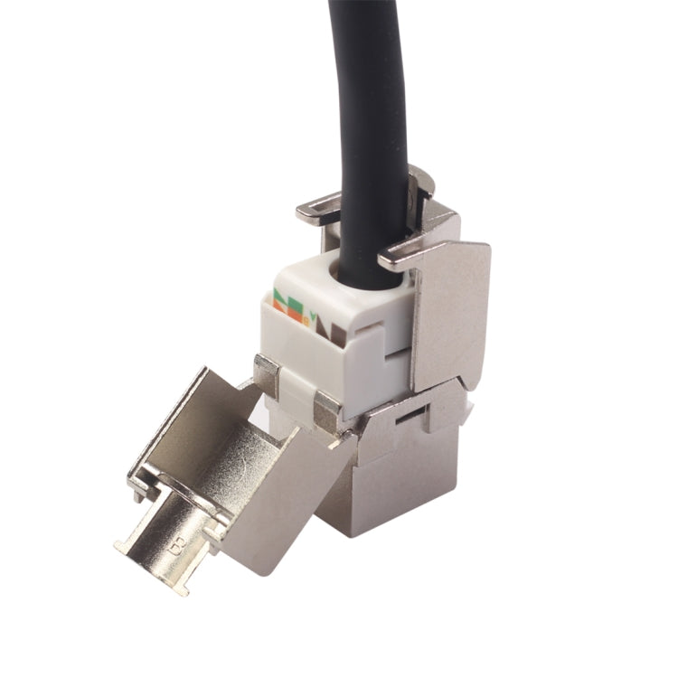 CAT6 โมดูลคลาส 6 โลหะผสมสังกะสีโล่แม่บล็อก 1208XHC6, CAT6