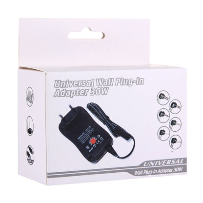 EU Plug Universal 30W Power Wall Plug-in Adapter พร้อมพอร์ต USB 5V 2.1A เคล็ดลับ: 6 ชิ้น ความยาวสายเคเบิล: ประมาณ 1.2 ม., EU Plug