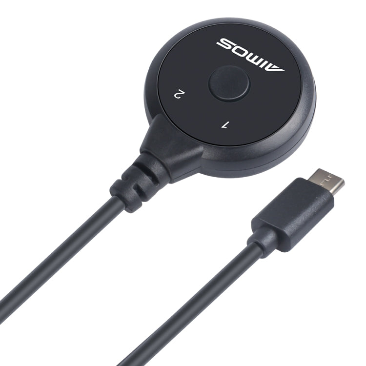 AIMOS AM-SH1 Switcher Sharing Device หนึ่งปุ่ม Extension Cable Extender, AM-SH1