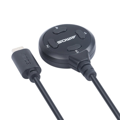 AIMOS AM-SH4 Switcher Sharing Device 4 ปุ่ม Extension Cable Extender, AM-SH4