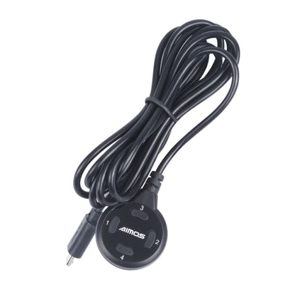 AIMOS AM-SH4 Switcher Sharing Device 4 ปุ่ม Extension Cable Extender, AM-SH4