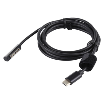 แหล่งจ่ายไฟ USB-C / Type-C PD 65W สายชาร์จเร็วสำหรับ Microsoft Surface Pro 2 ความยาวสายเคเบิล: 1.5 ม.