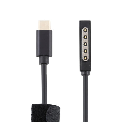 แหล่งจ่ายไฟ USB-C / Type-C PD 65W สายชาร์จเร็วสำหรับ Microsoft Surface Pro 2 ความยาวสายเคเบิล: 1.5 ม.