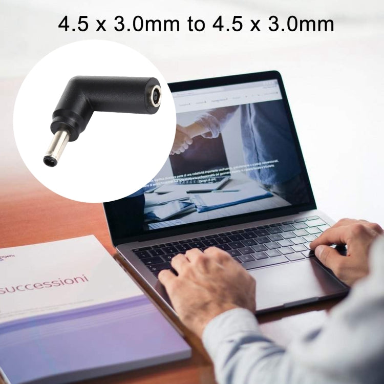 10ชิ้น4.5x3.0มิลลิเมตรหญิง4.5x3.0มิลลิเมตรชายเสียบข้อศอกอะแดปเตอร์เชื่อมต่อ, 4.5x3.0mm to 4.5x3.0mm