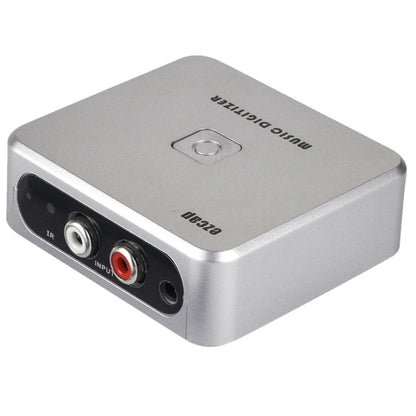 EZCAP241 เครื่องบันทึกเสียงอะแดปเตอร์การ์ด,3.5 มม.RCA R/L Analog Audio MP3 เพลงDigitizer Converter