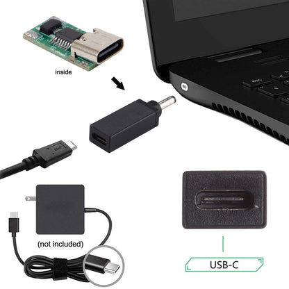 PD 18.5V-20V 4.0x1.7 มม. ขั้วต่ออะแดปเตอร์ตัวผู้, 4.0x1.7mm
