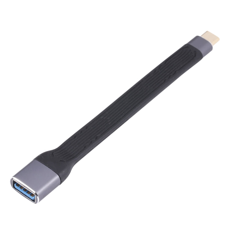 10Gbps USB-C / Type-C ชายกับ USB 3.0 หญิงแบนข้อมูลการส่งข้อมูลสายชาร์จเร็ว, USB-C / Type-C Male to USB 3.0 Female