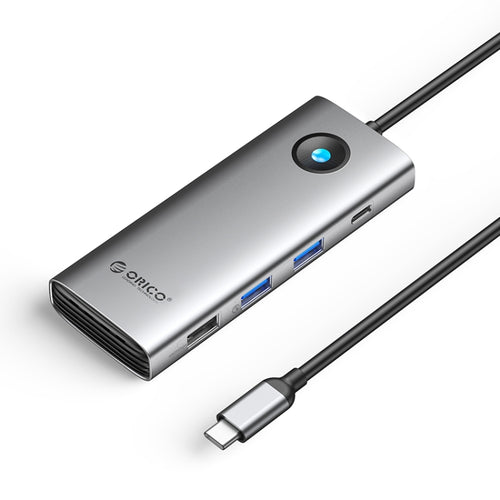ORICO PW11-8PC Type-C / USB-C 8-in-1 5Gbps สถานีเชื่อมต่อมัลติฟังก์ชั่น, PW11-8PC