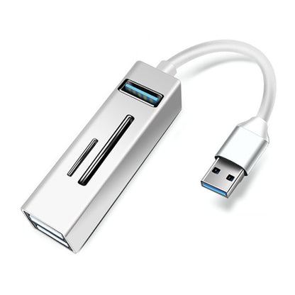 15101 5 in 1 USB3.0 ถึง 3 x USB + SD / TF Card Reader HUB Adapter, USB3.0