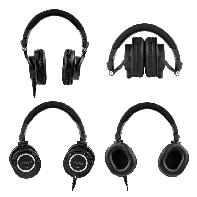 Yanmai D98 หูฟังมอนิเตอร์บันทึกภาพระดับมืออาชีพ, D98(Black), D98(Silver Grey)