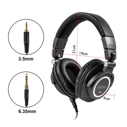 Yanmai D98 หูฟังมอนิเตอร์บันทึกภาพระดับมืออาชีพ, D98(Black), D98(Silver Grey)