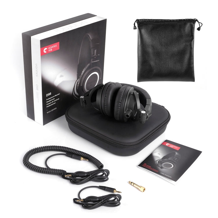 Yanmai D98 หูฟังมอนิเตอร์บันทึกภาพระดับมืออาชีพ, D98(Black), D98(Silver Grey)