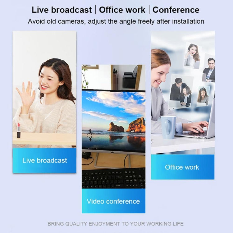 A859 480 Pixels HD 360 องศาเว็บแคม USB 2.0 กล้องพีซีพร้อมไมโครโฟนดูดซับเสียงสำหรับคอมพิวเตอร์พีซีแล็ปท็อปความยาวสายเคเบิล: 1.4 ม.