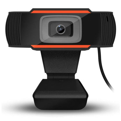 A870 480P Pixels HD 360 องศาเว็บแคม USB 2.0 กล้องพีซีพร้อมไมโครโฟนสำหรับ Skype คอมพิวเตอร์พีซีแล็ปท็อปความยาวสายเคเบิล: 1.4 ม., A870 (Orange), A870 (Black)