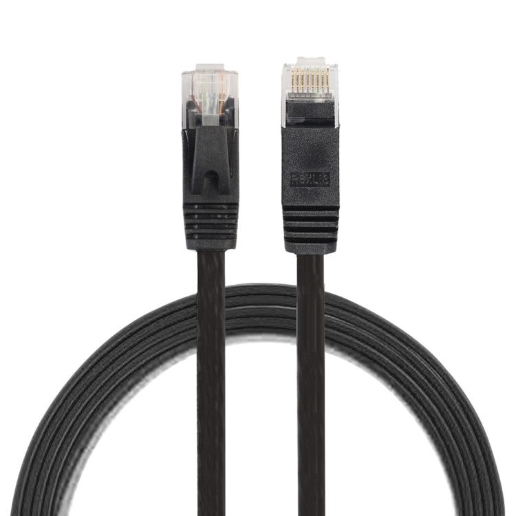 สาย LAN เครือข่ายอีเธอร์เน็ตแบบแบน CAT6 บางเฉียบยาว 1 ม., สายแพทช์ RJ45, Length: 1m