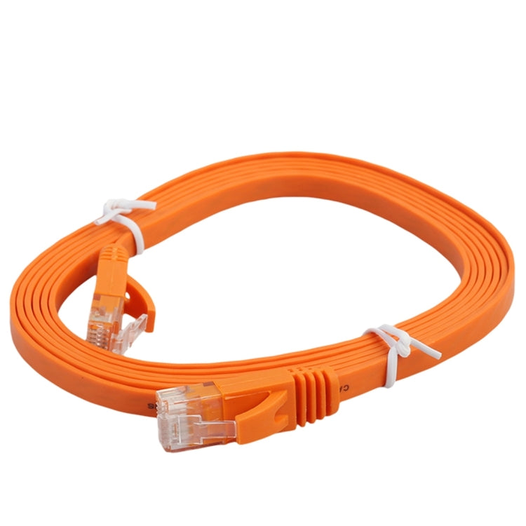 สาย LAN เครือข่ายอีเธอร์เน็ตแบบแบน CAT6 บางเฉียบยาว 2 ม., สายแพทช์ RJ45, Length: 2m
