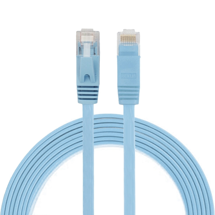 สาย LAN เครือข่ายอีเธอร์เน็ตแบบแบน CAT6 บางเฉียบยาว 2 ม., สายแพทช์ RJ45, Length: 2m