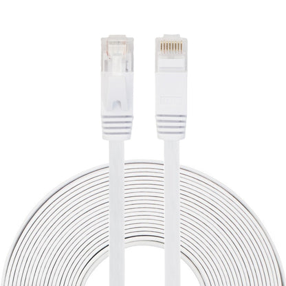 สาย LAN เครือข่ายอีเธอร์เน็ตแบบแบน CAT6 บางเฉียบยาว 10 ม., สายแพทช์ RJ45, Length: 10m
