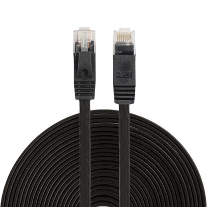 สาย LAN เครือข่ายอีเธอร์เน็ตแบบแบน CAT6 บางเฉียบยาว 15 ม., สายแพทช์ RJ45, Length: 15m